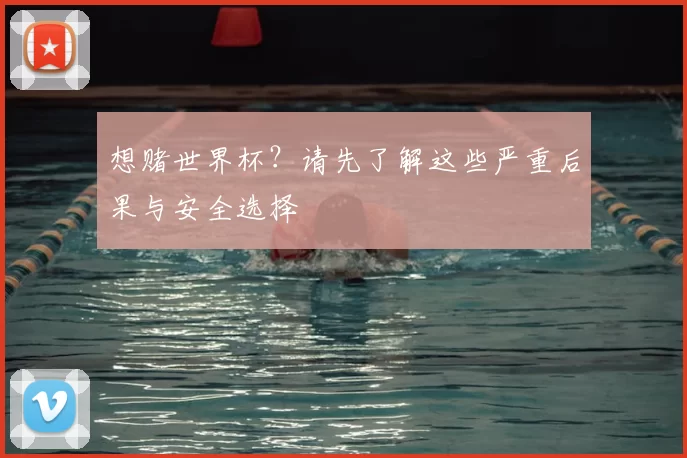 想赌世界杯？请先了解这些严重后果与安全选择